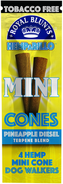 Royal Blunts Mini Hemp Cones (4Pk)
