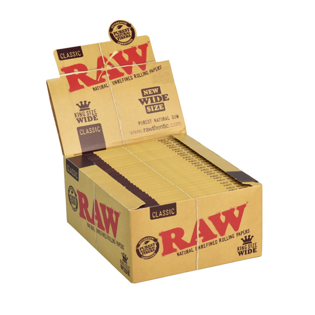RAW CLASSIC KING SIZE ROLLING PAPERS