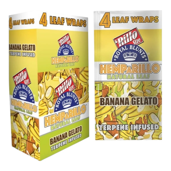 HEMPARILLO TERPENE INFUSED LEAF WRAPS (4CT)