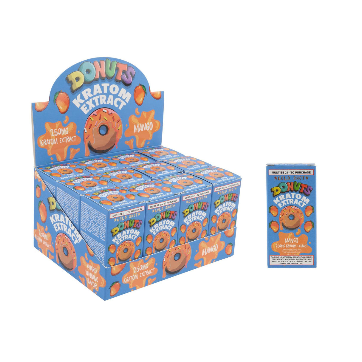 Donuts Kratom Gold Extract 250Mg