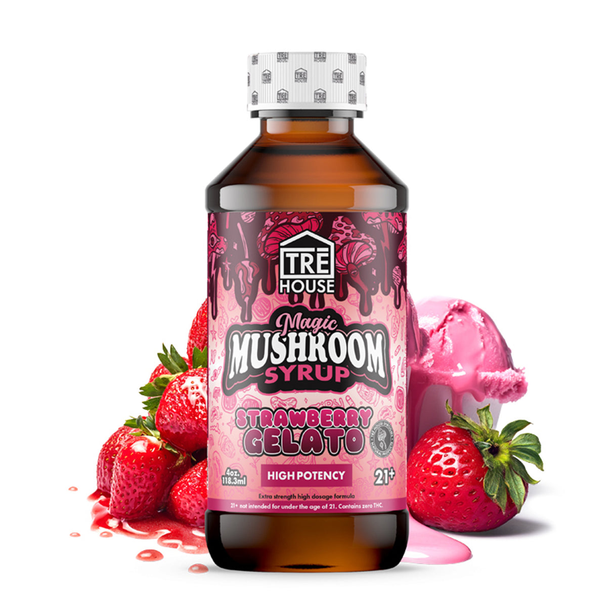 TRE House Magic Mushroom 4Oz Syrup