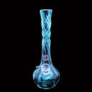 Twisted Sister Glassworks 10" Vase W/ Twisted Neck (St6)