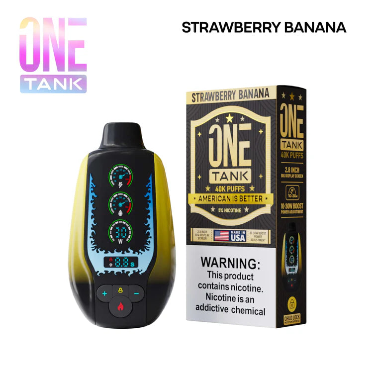 ONE TANK 40K PUFF DISPOSABLES *MADE IN USA*
