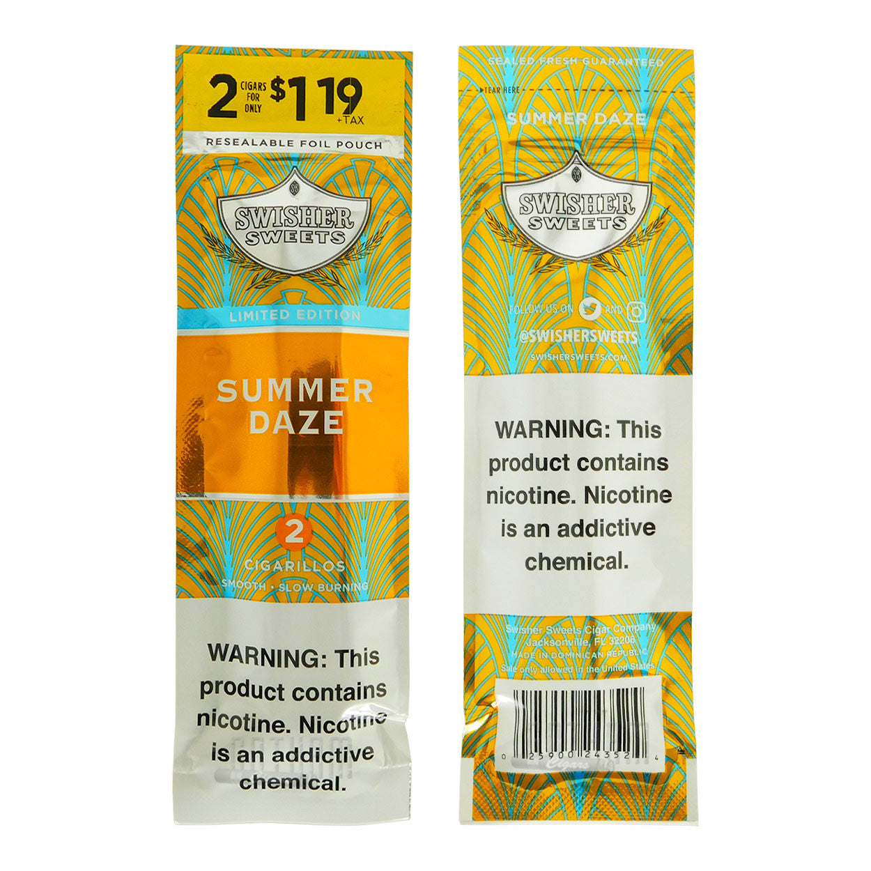 SWISHER SWEETS CLASSIC CIGARILLOS