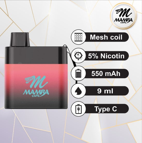 Dripping Wet 3500 Puffs Mamba