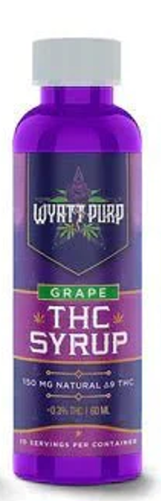 WYATT PURP DELTA 9 SYRUP 150MG NANO THC