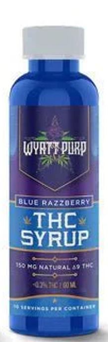 WYATT PURP DELTA 9 SYRUP 150MG NANO THC