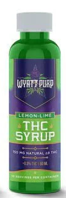 WYATT PURP DELTA 9 SYRUP 150MG NANO THC