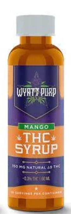 WYATT PURP DELTA 9 SYRUP 150MG NANO THC