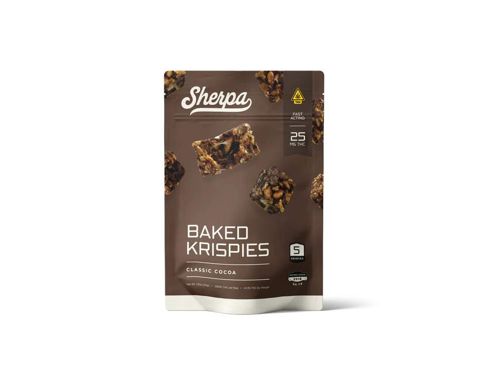 SHERPA BAKED KRISPES 25MG (5CT)