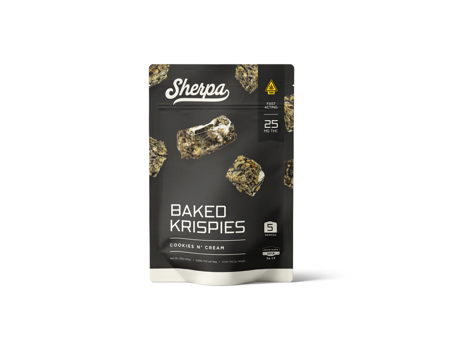 SHERPA BAKED KRISPES 25MG (5CT)