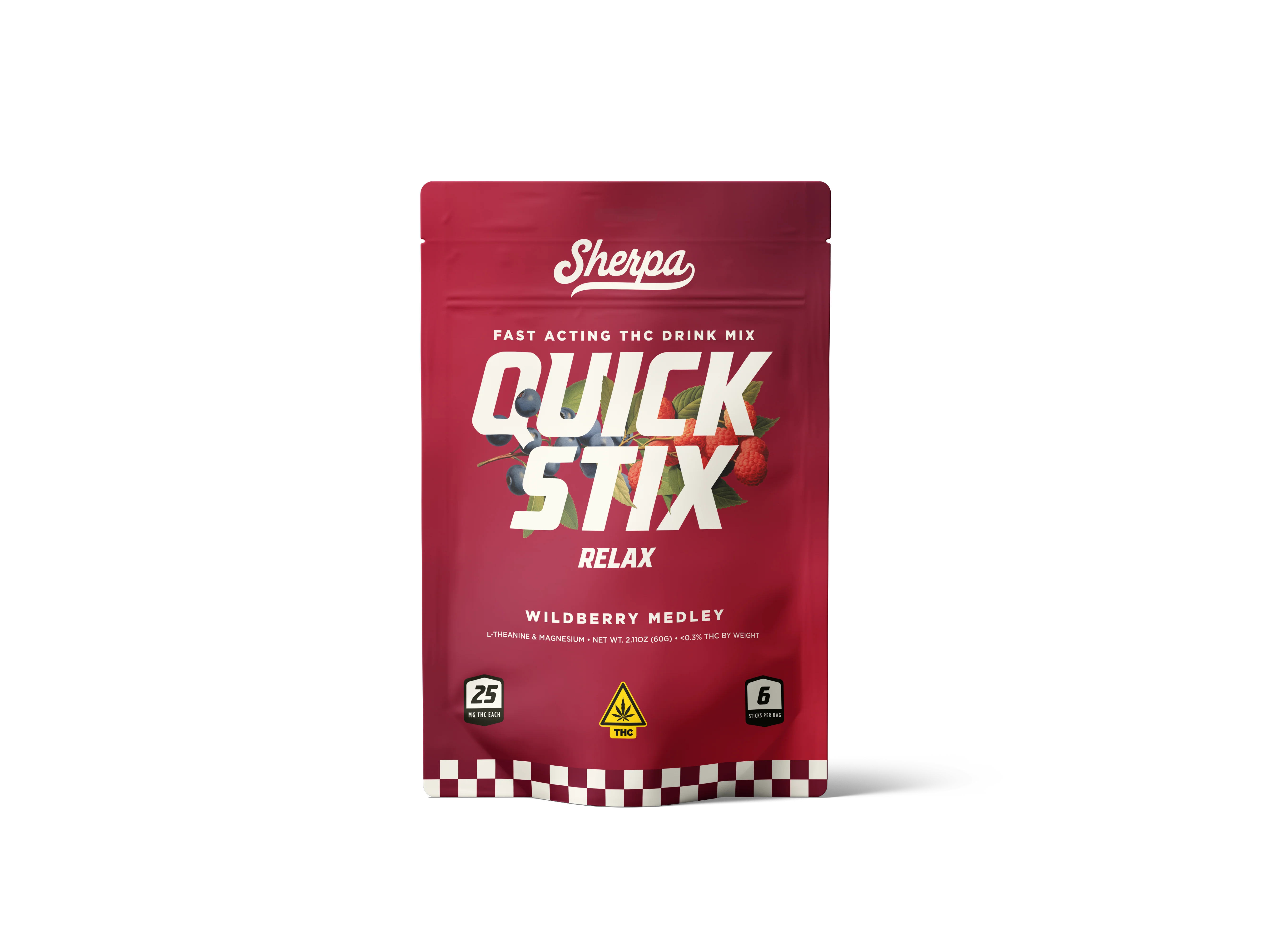 SHERPA QUICK STIX 25MG (6CT)
