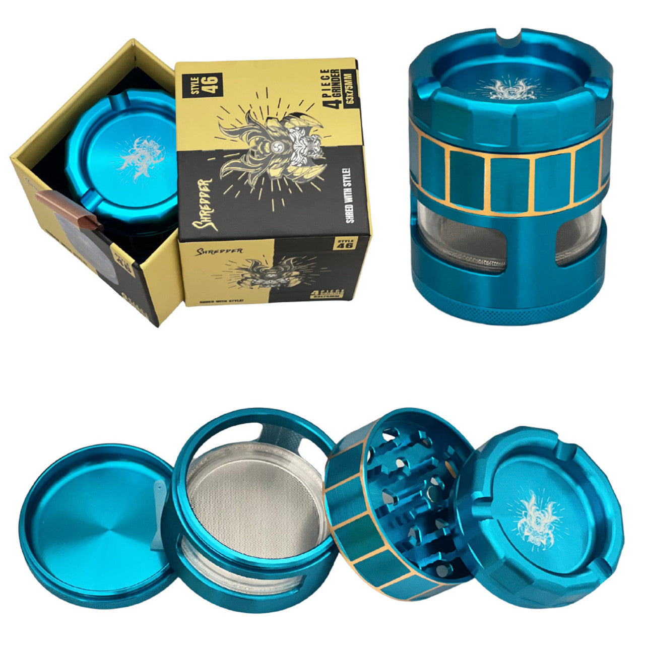 Shredder Open Window 63Mm Grinder