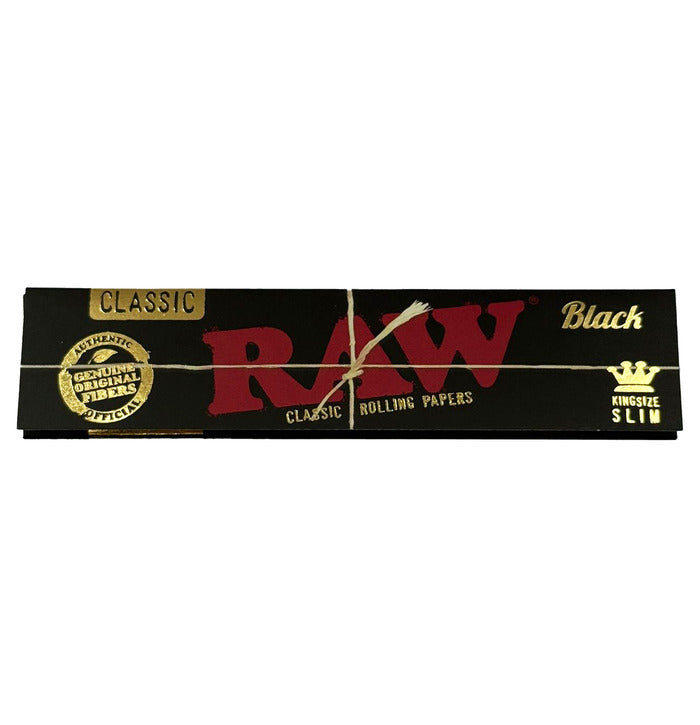 RAW BLACK KING SIZE ROLLING PAPER