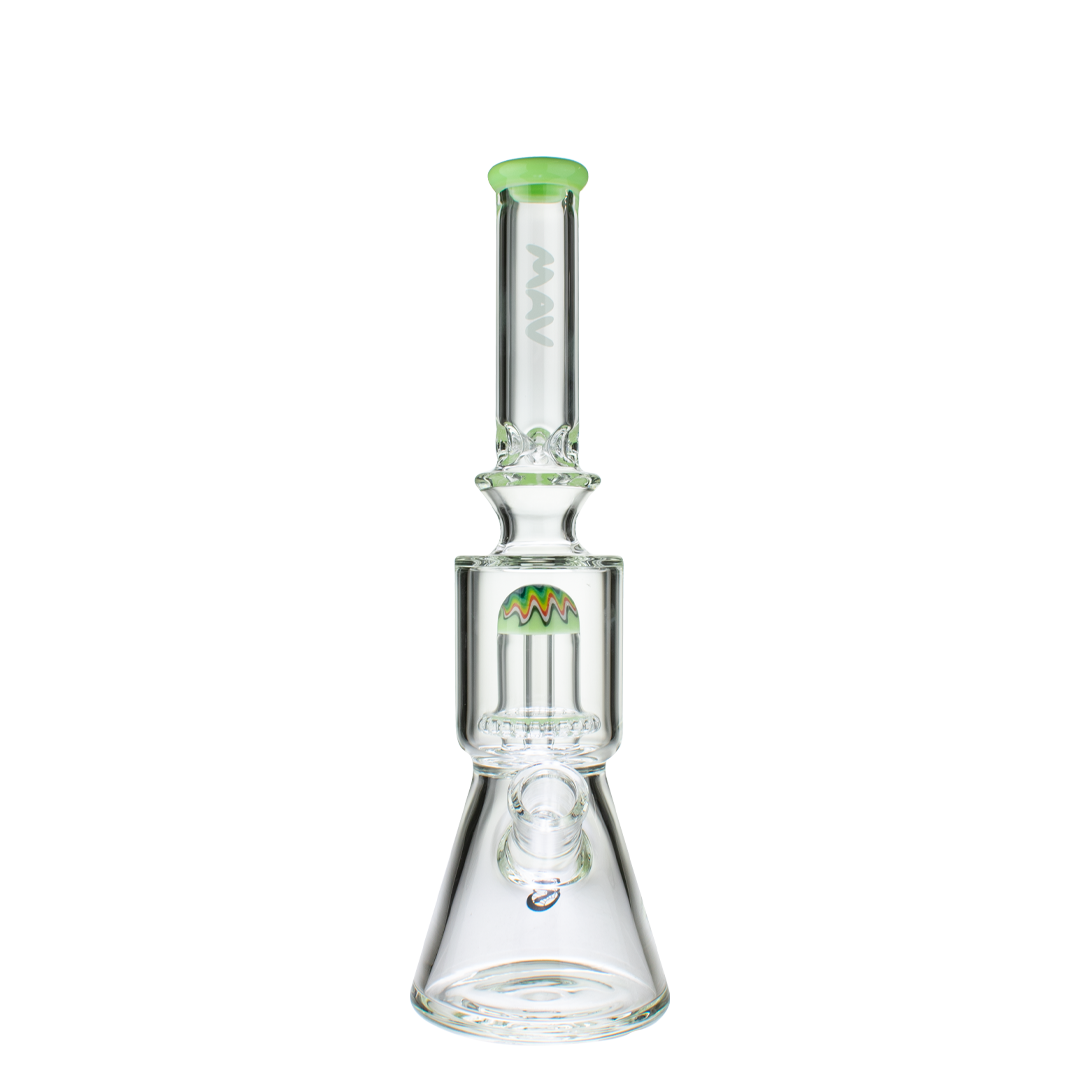 MAV Glass Wig Wag Reversal Ufo 13" Beaker Slime