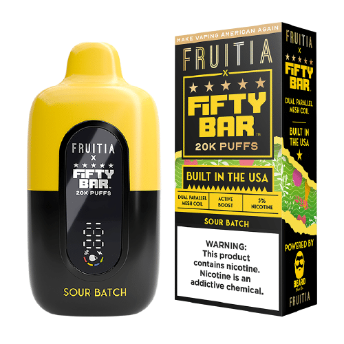 Fifty Bar X Fruitia 20K Puff Disposable