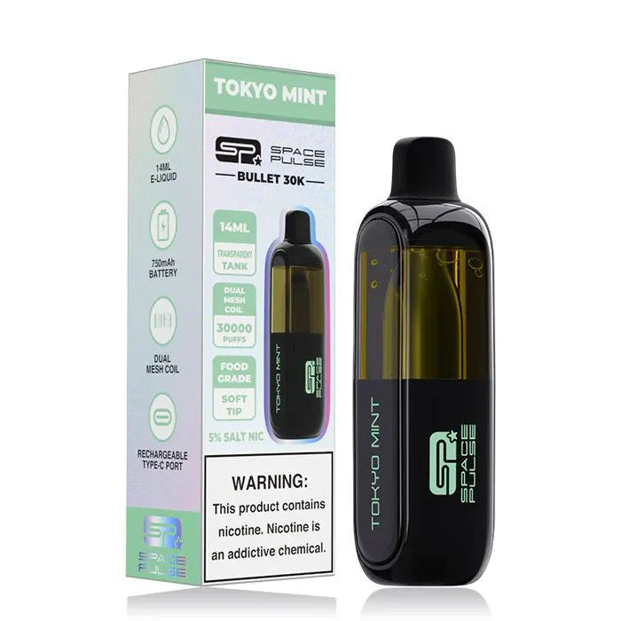 SPACE PULSE BULLET 30K PUFF 5% DISPOSABLES