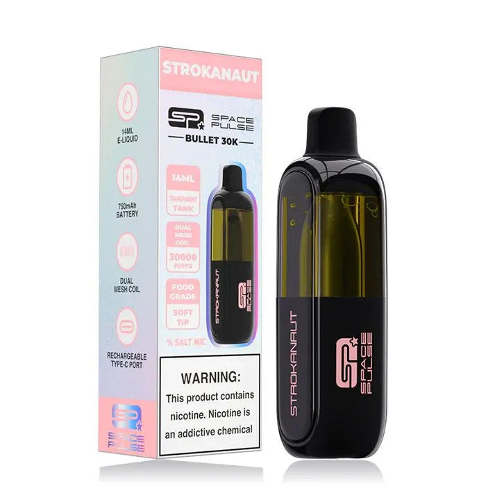 SPACE PULSE BULLET 30K PUFF 5% DISPOSABLES