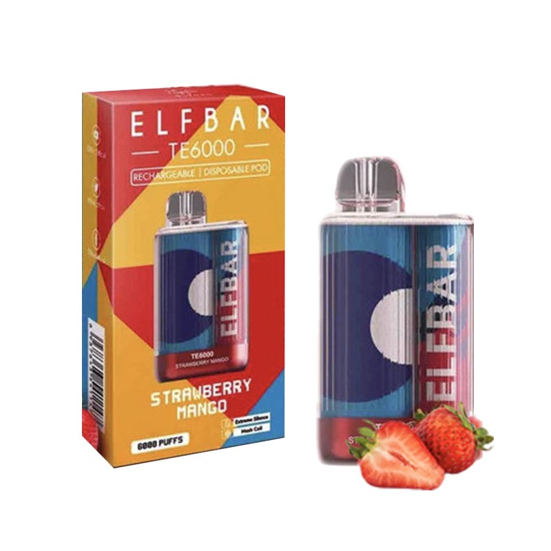 Elf Bar Te6000 5% Disposables (6000 Puffs)
