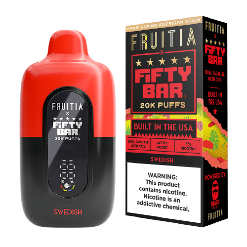 Fifty Bar X Fruitia 20K Puff Disposable