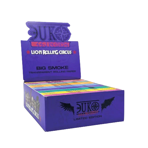 LION ROLLING CIRCUS TRANSPARENT ROLLING PAPERS