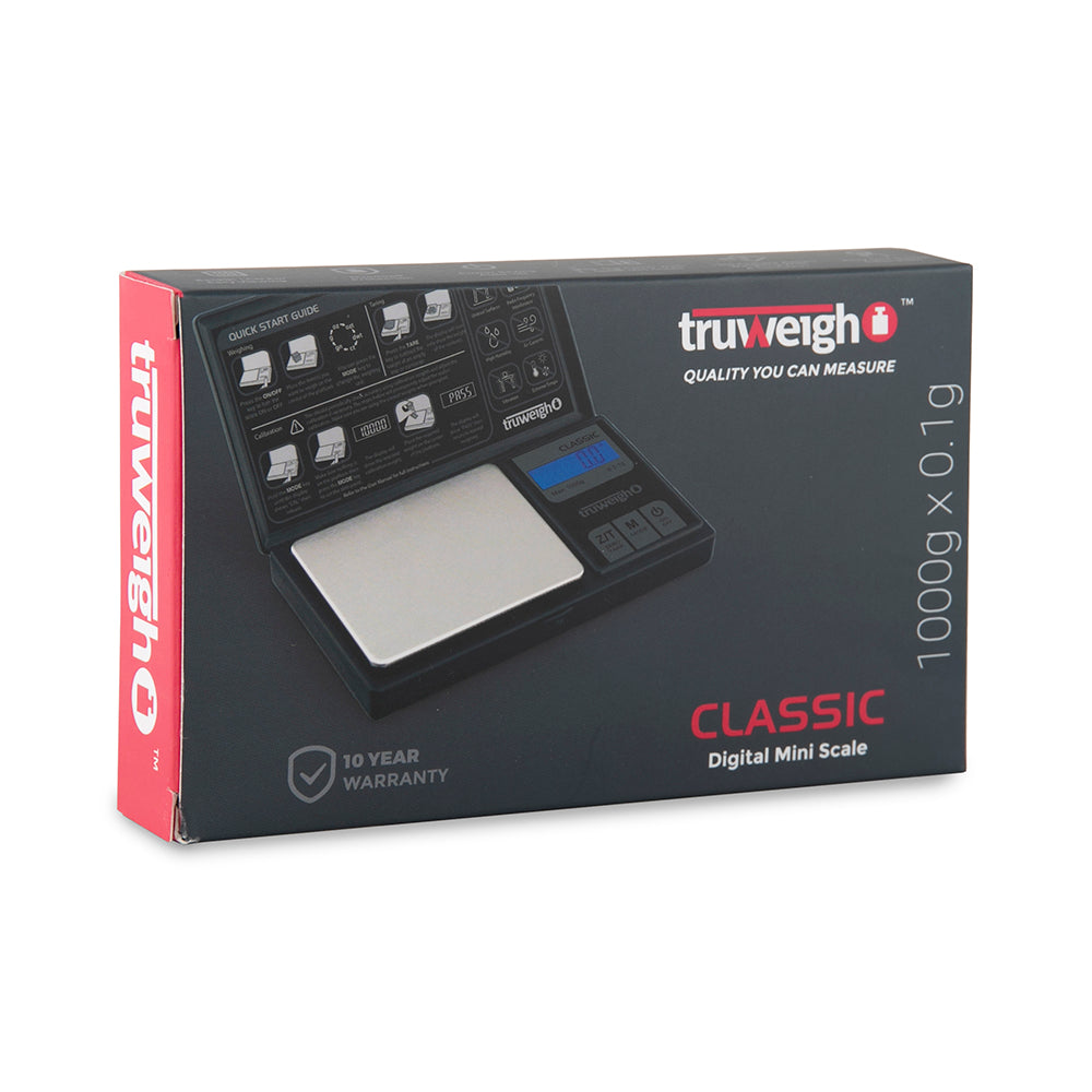 Truweigh Classic Digital Mini Scale 1000G