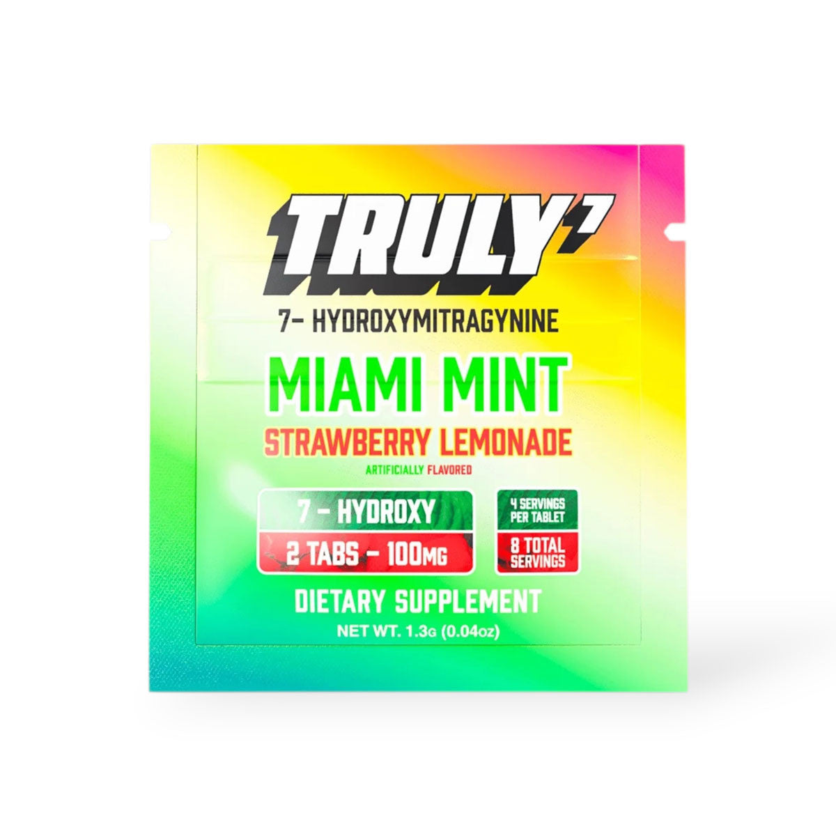 TRULY 7 HYDROXY 100MG  TABLETS (2CT)
