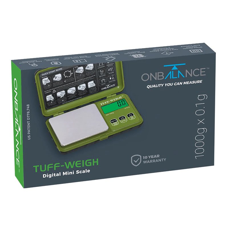 Truweigh Tuff-Weigh Digital Mini Scale 100G X 0.01G