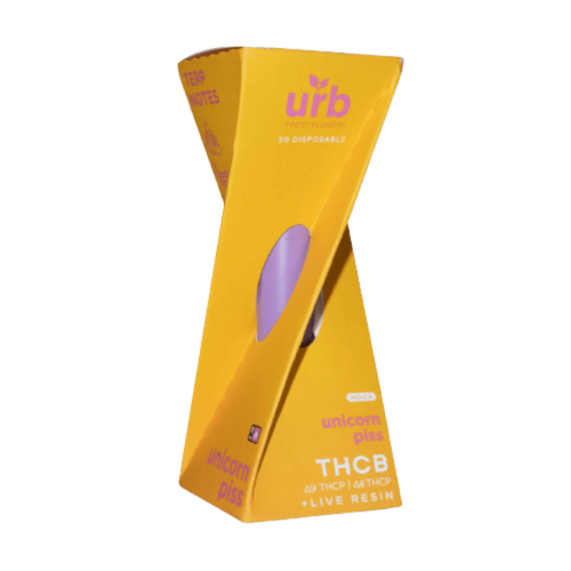 Urb Delta 9 THC-P & Delta 8 THC-P Live Resin 2G Disposable