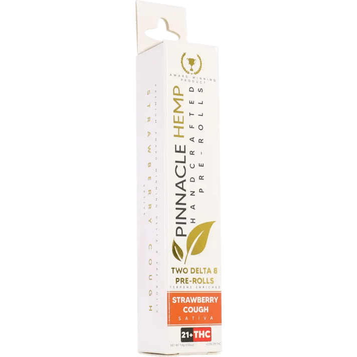 Pinnacle Hemp Delta 8 Pre-Rolls (2-Pack)