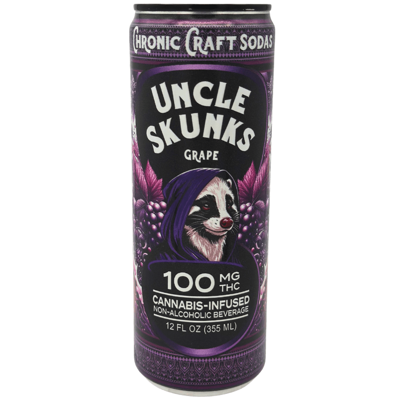 UNCLE SKUNKS 100MG D9 CHRONIC CRAFT SODAS