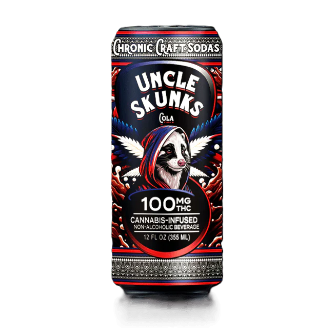 UNCLE SKUNKS 100MG D9 CHRONIC CRAFT SODAS