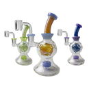 Clover Glass 7" Oracle Dab Rig Water Pipe Fm1804