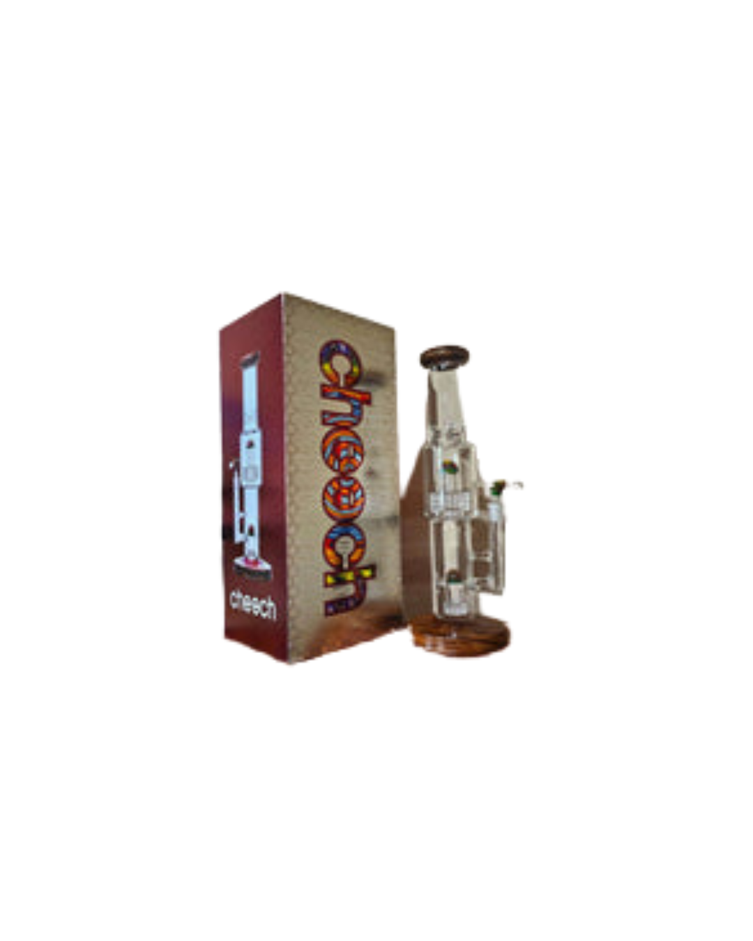 Cheech Glass 15" Wood Work Matrix Water Pipe
