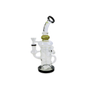 Clover Glass 7" Recycler Rig Waterpipe 2