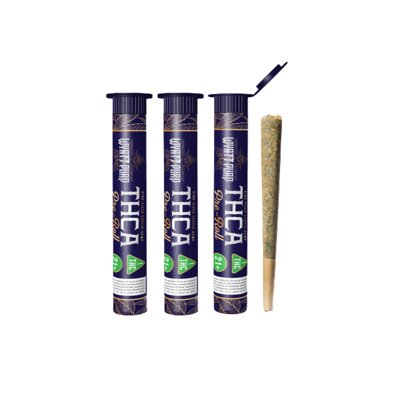 Wyatt Purp THCA Pre-Rolls