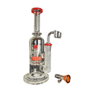 Tataoo 9" Etched Alchemy Sand Blasted Water Pipe