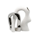 Twisted Sister Glassworks 14" Vase (Mt34)