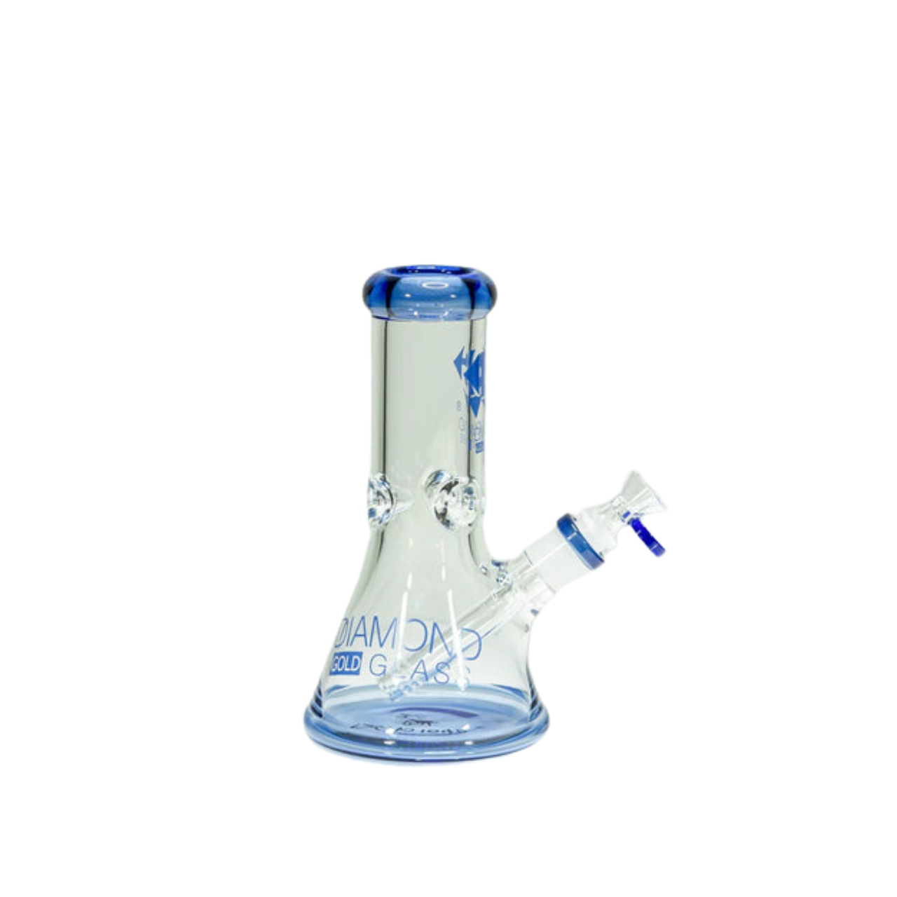 Diamond Glass 8" Inline Bulb (Violet)