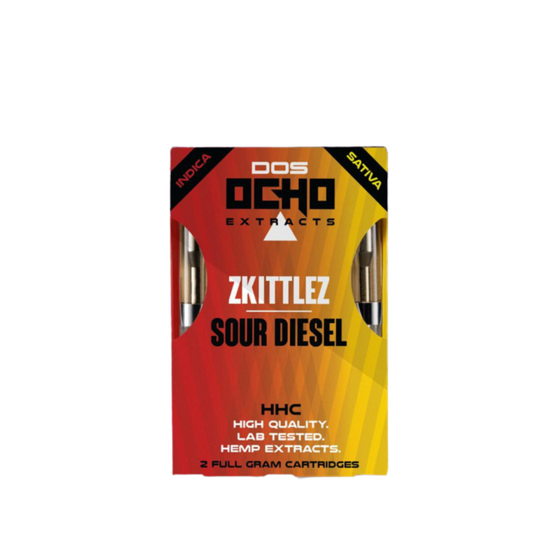 Dos Ocho Extracts HHC 2-In-1 Full Gram Cartridge