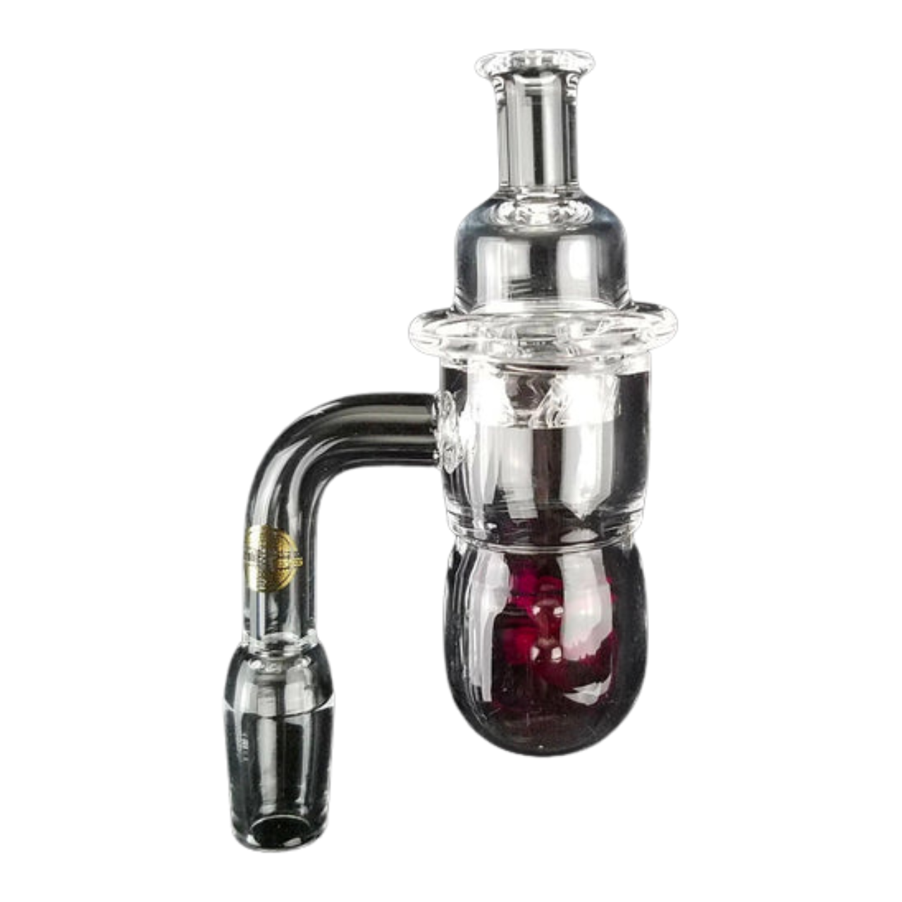 On Point Glass Banger Set W/ Ruby Terp Pearl & Cyclone Carb Cap