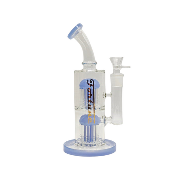 On Point Glass 10" Double Fused Tree Perc Water Pipe