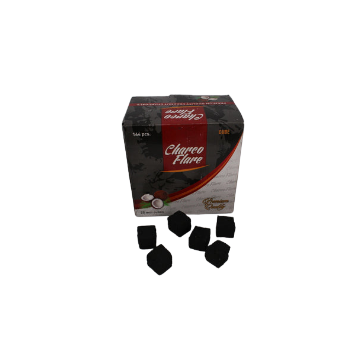 Charco Flare Coconut Charcoal 12Ct