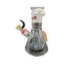 Cheech Glass 23" Etched Matrix 3-Part Modular Beaker Water Pipe