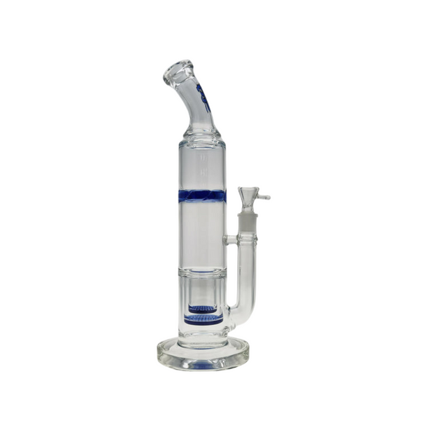Chill Glass 16" Bent Neck Perc Water Pipe