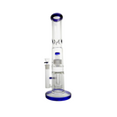 Clover 16" Straight Microphone Perc Water Pipe