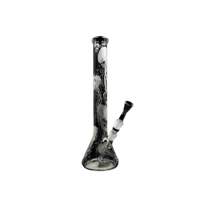 Clover Glass 10" Slim Disc And Jellyfish