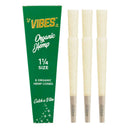 Vibes 1 1/4 Organic Hemp Cones - Green Box