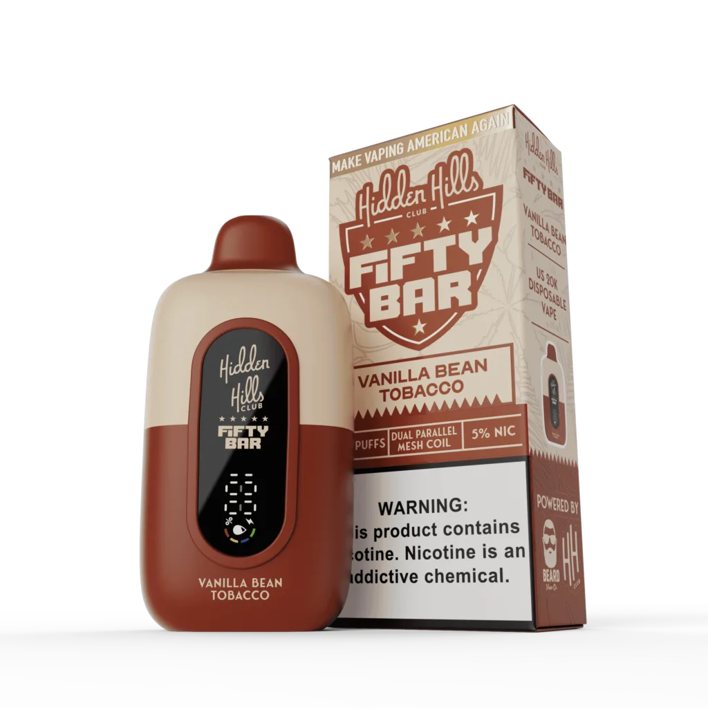 FIFTY BAR X HIDDEN HILLS 20K PUFF DISPOSABLES