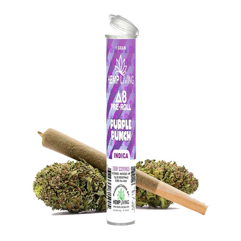 Hemp Living Delta 8 1G Kief Pre Roll